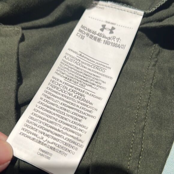 Under Armour Men's Sportstyle Wind Anorak Size M - Picture 10 of 11